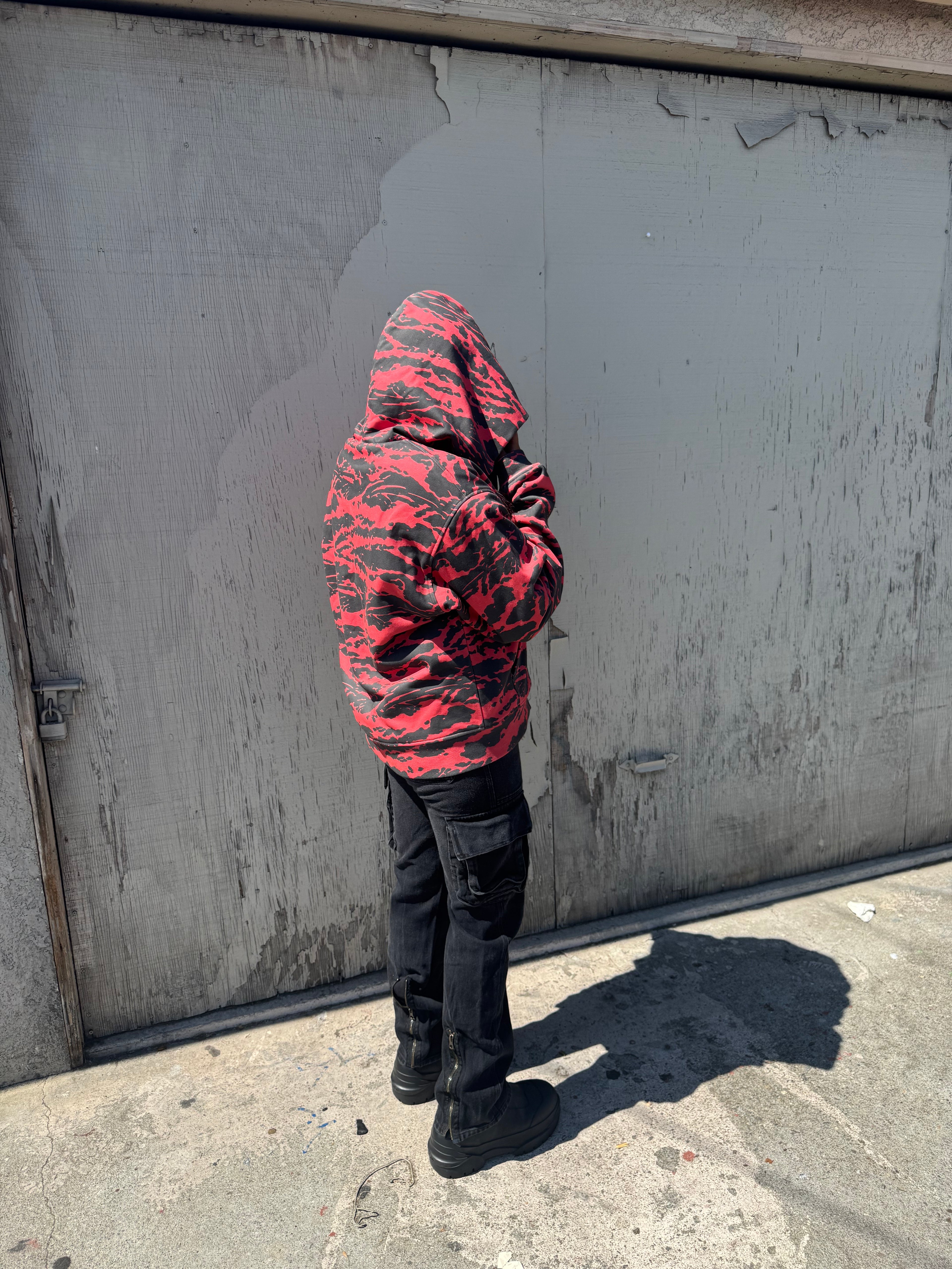 Red Tiger Zip Up *PREORDER*