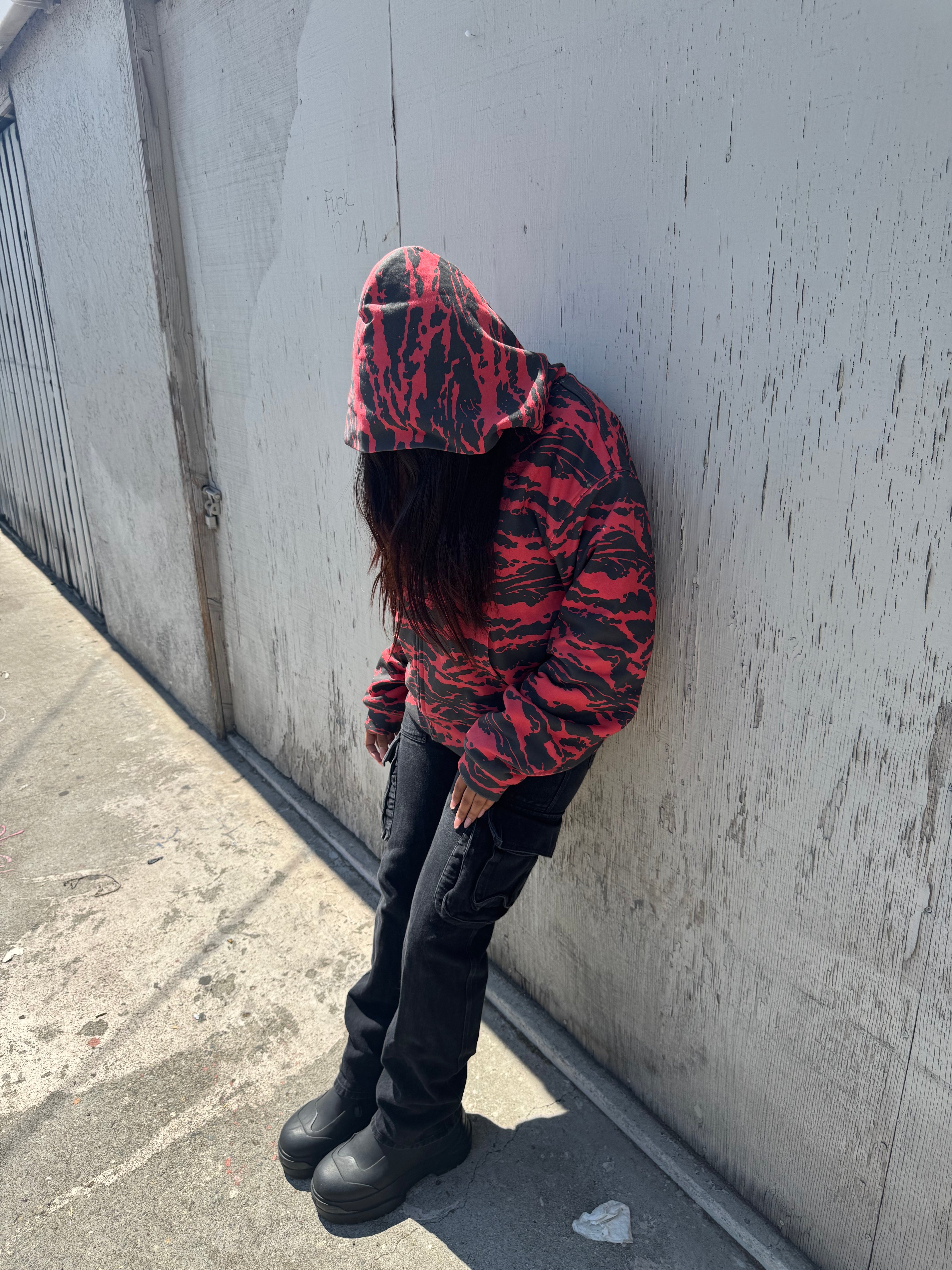 Red Tiger Zip Up *PREORDER*
